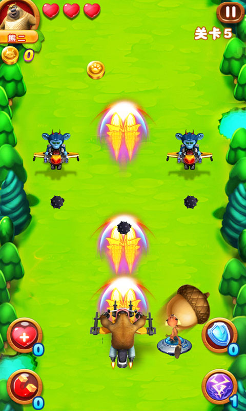 熊出没之丛林大战2破解版游戏截图1