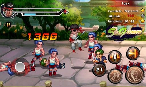 功夫之王2街头冲突破解版游戏截图1