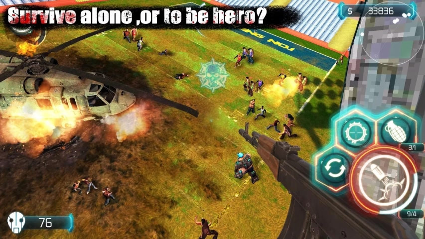 僵尸战纪:死亡之城破解版游戏截图1