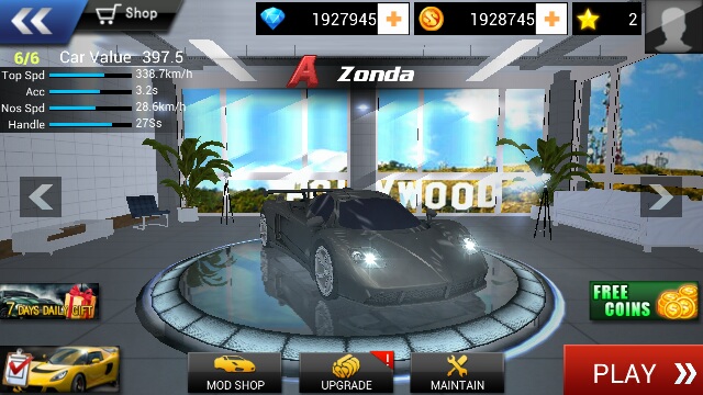 街头赛车漂移破解版游戏截图1