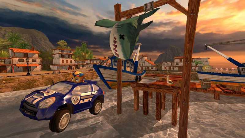 沙滩车竞速无限破解游戏游戏截图4
