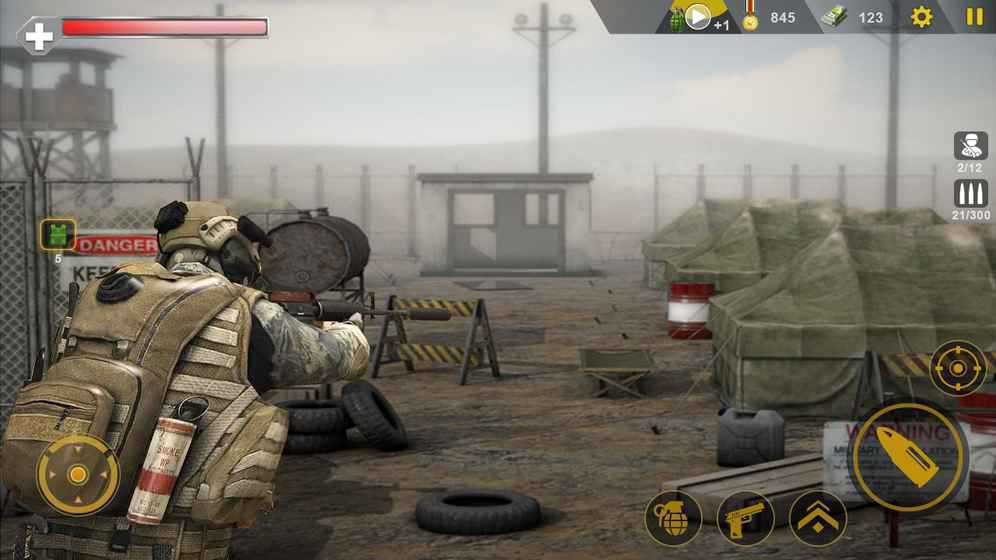 突击队狙击手：CS战争无限破解游戏游戏截图3