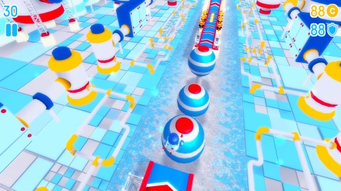 机器人障碍赛破解版游戏截图1