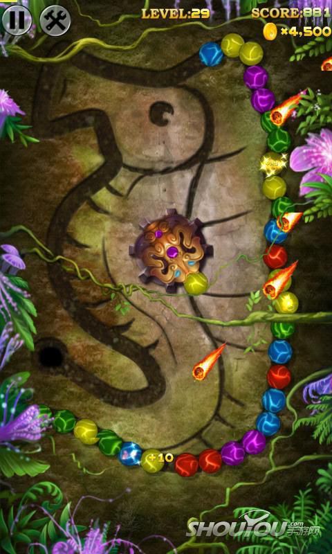 七彩祖玛3破解版游戏截图1