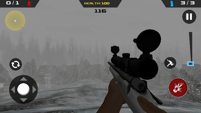 冬季狙击手：现代科技战斗无限破解游戏游戏截图2