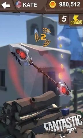 3D飞刀大挑战破解版游戏截图1