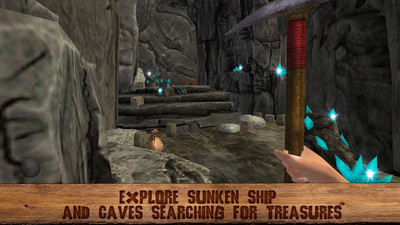 海盗岛生存3D破解版游戏截图0