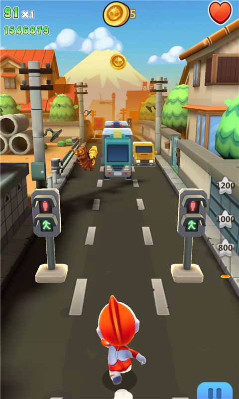 奥特酷跑破解版游戏截图3