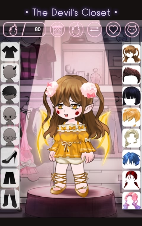恶魔的衣橱破解版游戏截图1