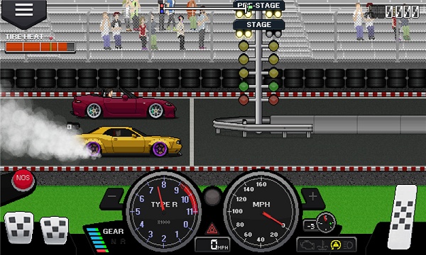 像素赛车手破解版游戏截图1