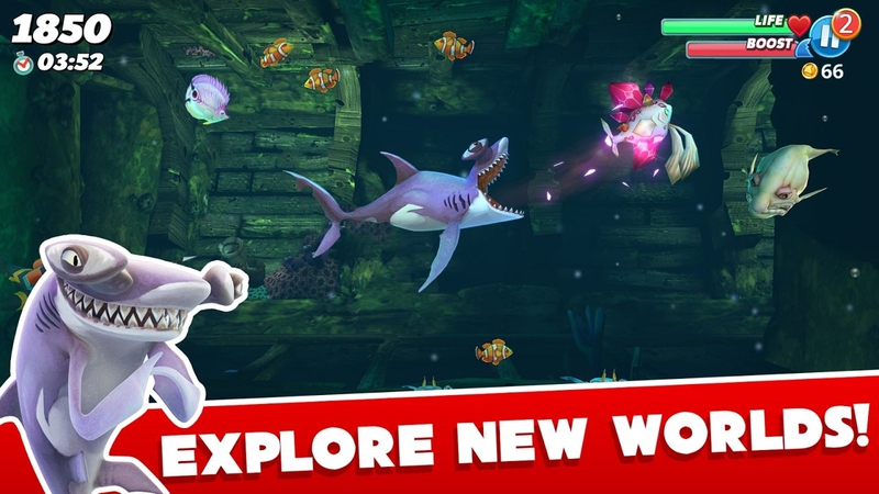 饥饿鲨：世界破解免充值版游戏截图3