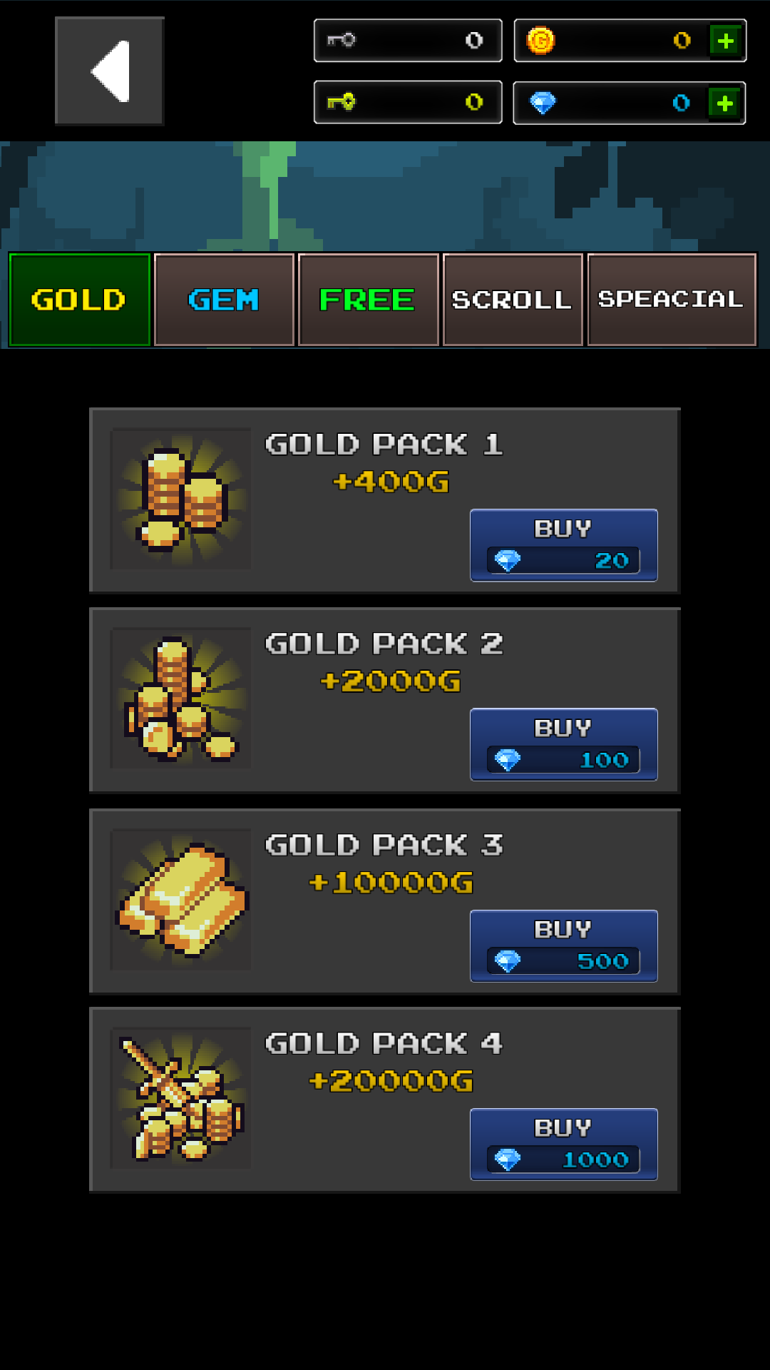 地下城与像素英雄破解版游戏截图1