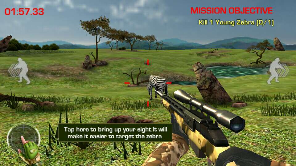狙击手：动物狩猎破解无限版游戏截图1