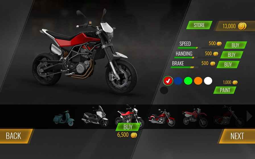 摩托公路赛车2破解版游戏截图1