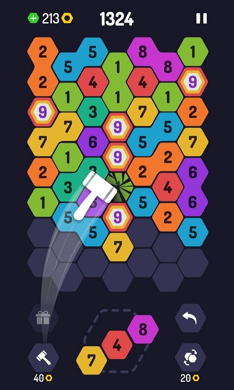 六角拼图游戏截图2