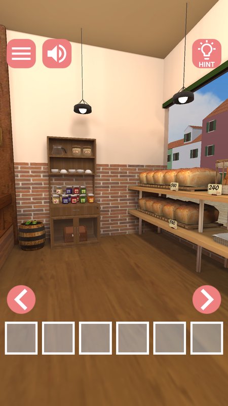 逃脱游戏:新鲜面包店的开幕日游戏截图4