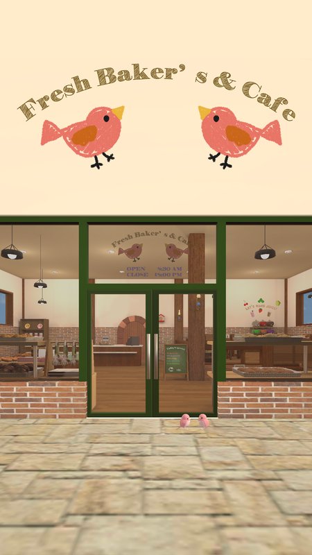 逃脱游戏:新鲜面包店的开幕日游戏截图6