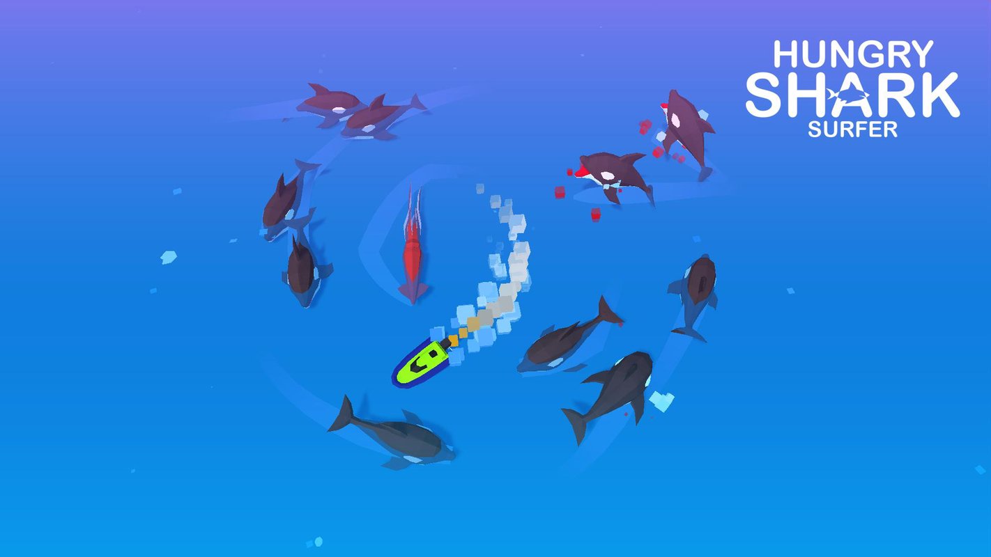 饥饿的鲨鱼冲浪者游戏截图4
