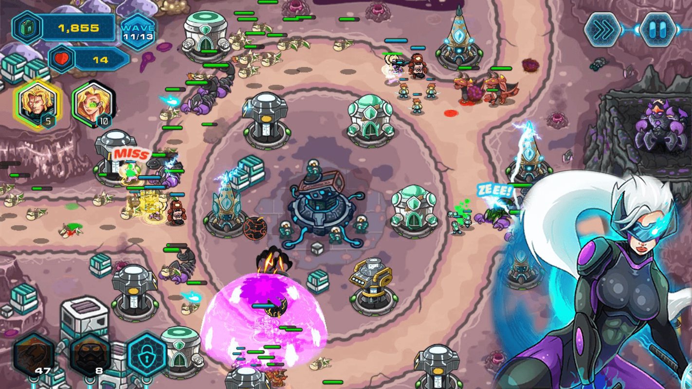 星际防御2:迷失家园之战游戏截图1