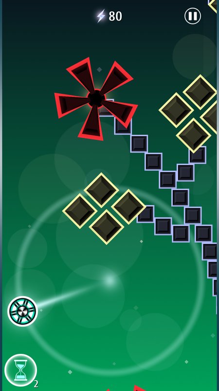 圆形与尖峰游戏截图1