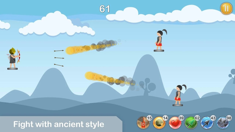 高射手:射箭游戏截图0