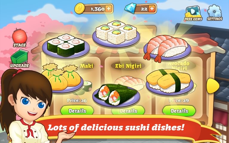 狂热寿司料理游戏截图4