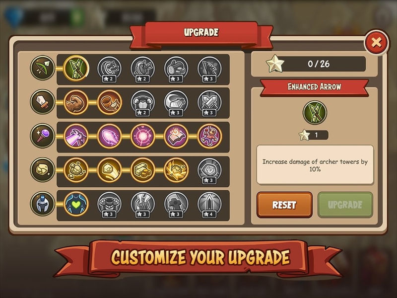 帝国战士TD:英雄之战游戏截图1