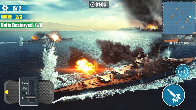 海军射击战游戏截图1