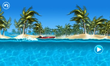 儿童赛车游戏:热带小岛游戏截图1