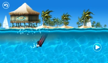 儿童赛车游戏:热带小岛游戏截图1