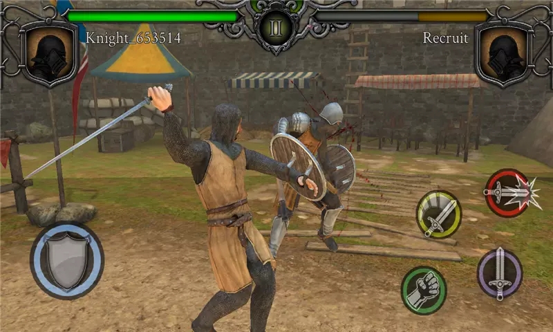 骑士对决:中世纪竞技场游戏截图1