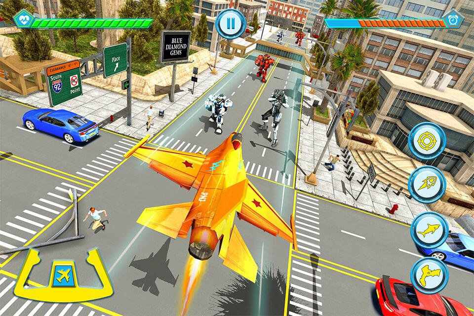 变形金刚:飞行鲨游戏截图1