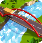 交通桥梁建筑的道路游戏图标