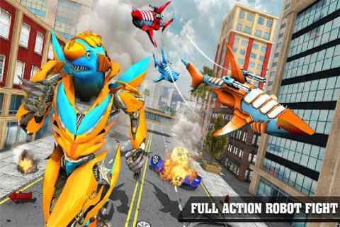 鲸鲨机器人变换游戏截图1