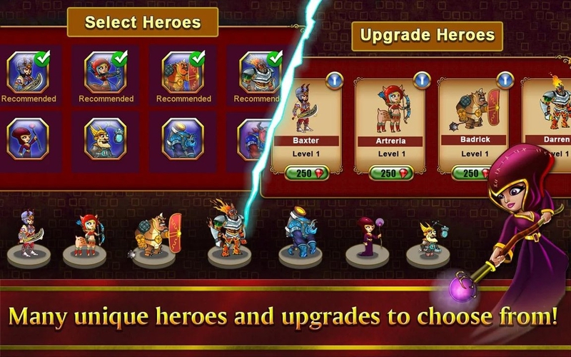 防御英雄:搏斗之王游戏截图1