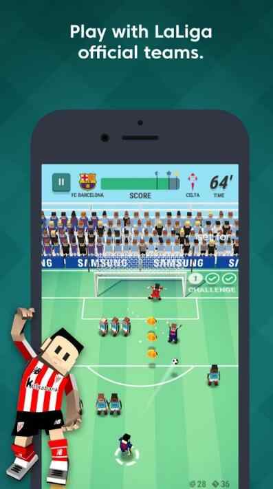 迷你西甲前锋2018游戏截图1