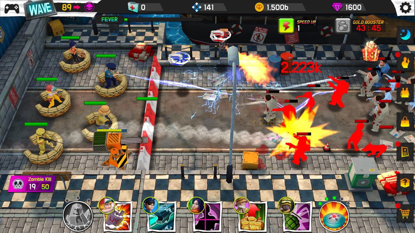 僵尸之墙游戏截图1