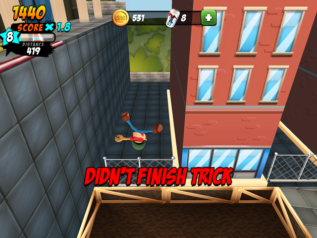 史诗滑板手2游戏截图1