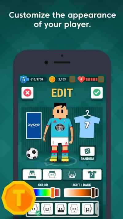 迷你西甲前锋2018游戏截图1