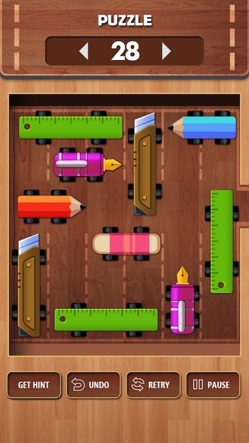 汽车华容道游戏截图1