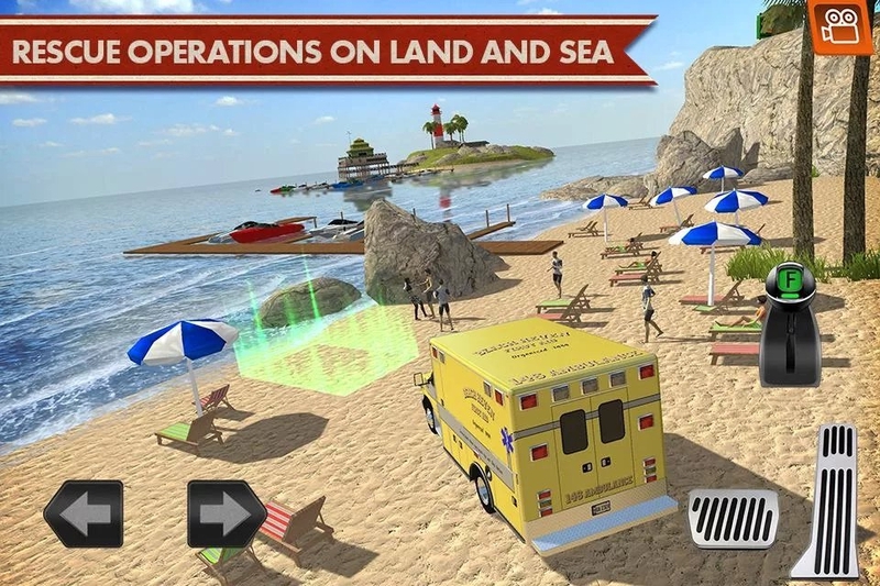 海岸交通工具模拟驾驶游戏截图2