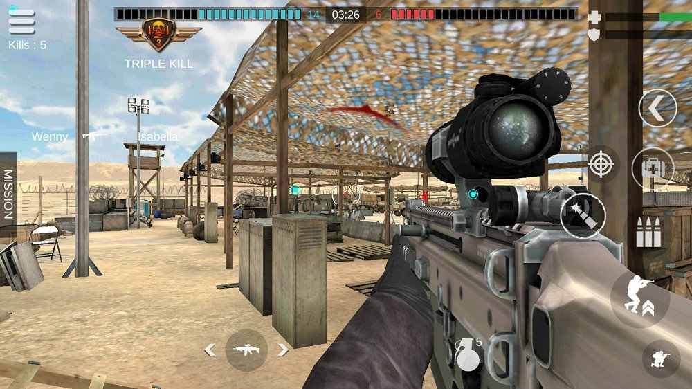 国战战场生存射击游戏截图1