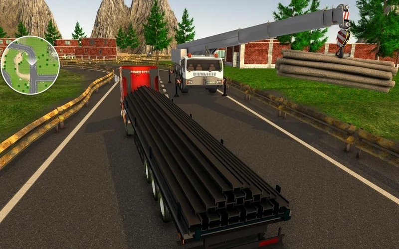 真实卡车模拟器3D游戏截图1