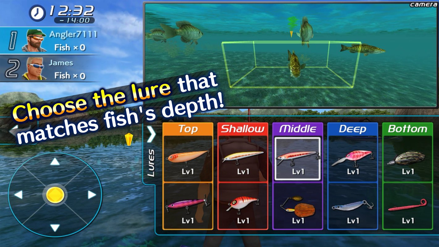 鲈鱼垂钓3D2游戏截图4