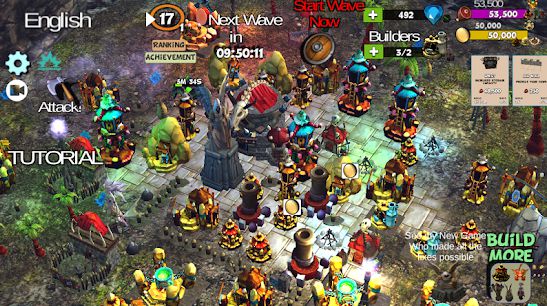 兽人冲突:城市建筑防御战游戏截图1