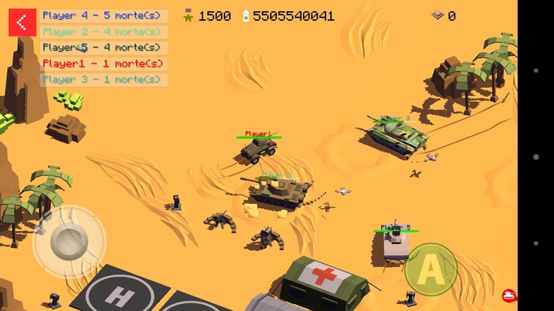 战争坦克游戏截图1