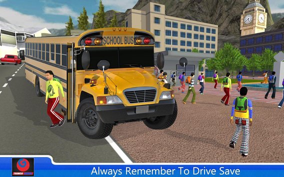 校车巴士驾驶游戏截图5