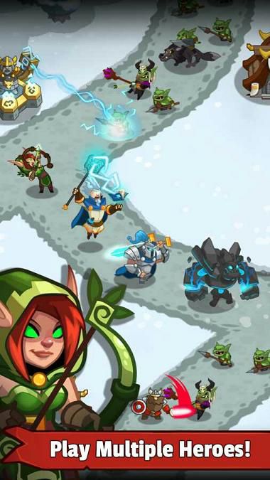 传奇塔防禁止通行游戏截图1