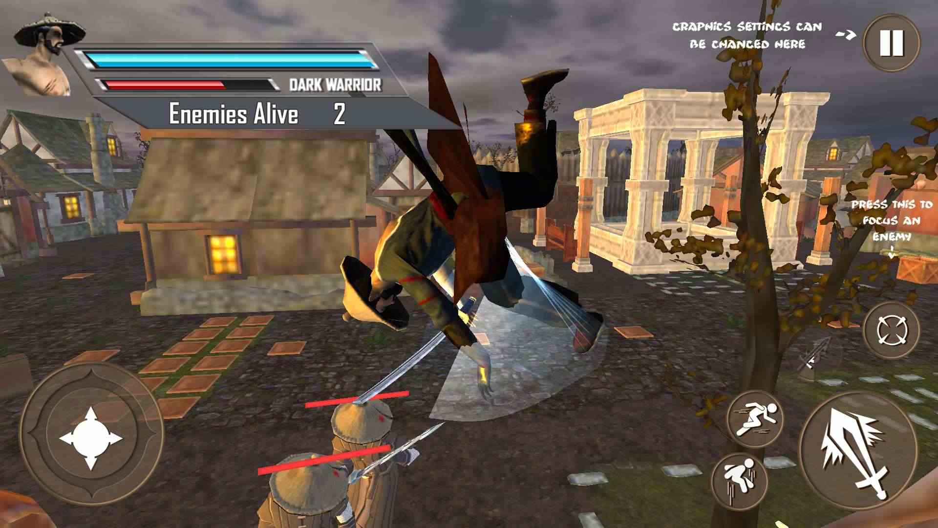 影忍者刺客战士游戏截图1