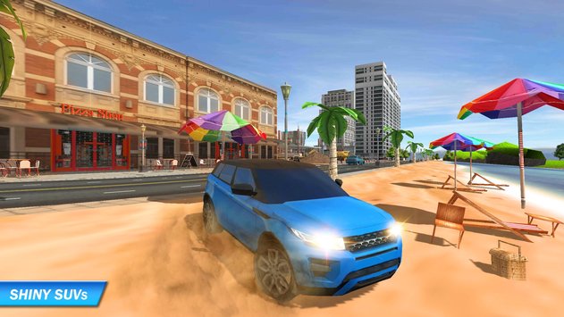 城市汽车赛车模拟器游戏截图2